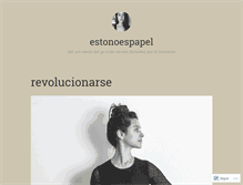 Tablet Screenshot of estonoespapel.com